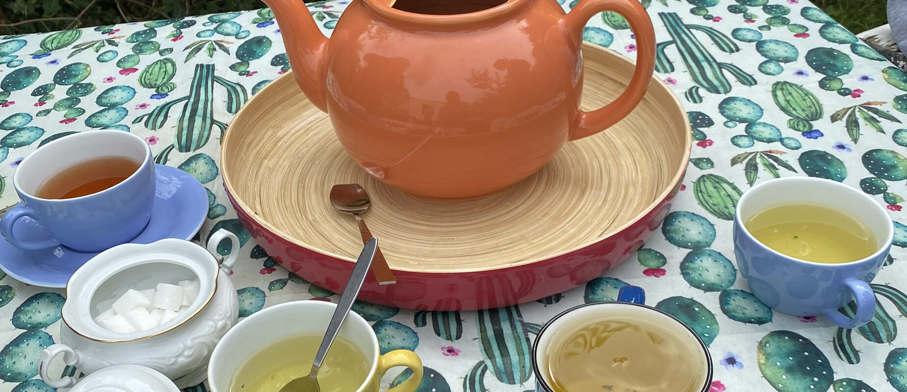 Mittagsangebot im Garten: Teatime und mehr – Möbel gesucht