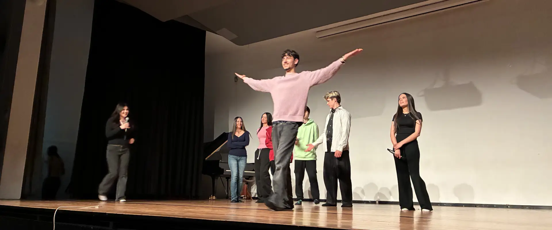 ESG-Schülerinnen und-Schüler beeindruckten auf der Bühne